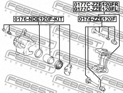 0174ZZE120F FEBEST
