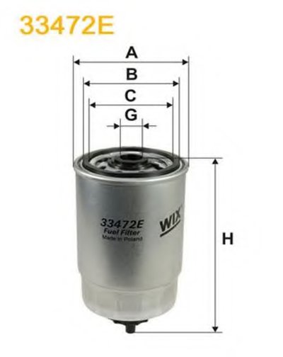 33472E WIX FILTERS
