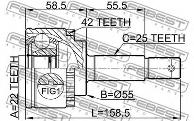 0210N16A42 FEBEST