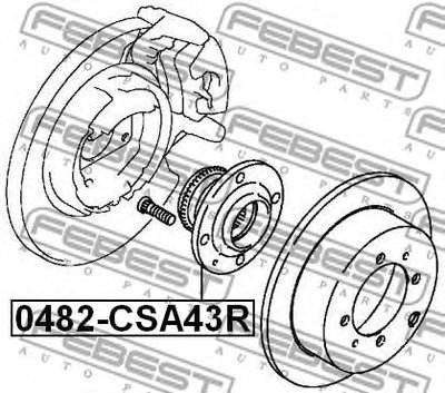 0482CSA43R FEBEST