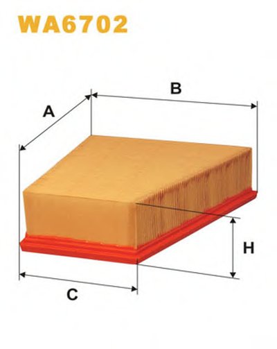 WA6702 WIX FILTERS