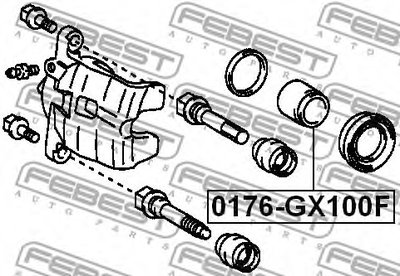 0176GX100F FEBEST