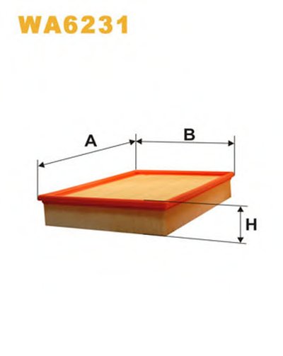 WA6231 WIX FILTERS