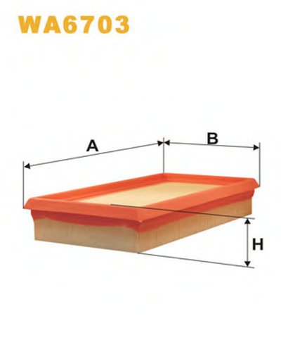 WA6703 WIX FILTERS