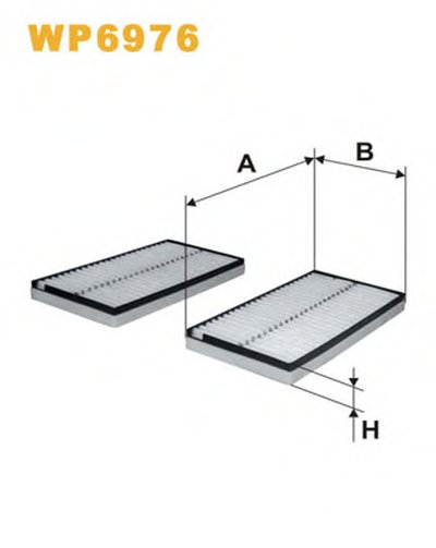 WP6976 WIX FILTERS