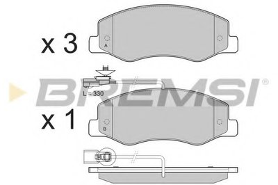 BP3440 BREMSI