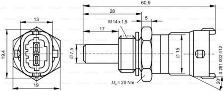 0281002412 BOSCH